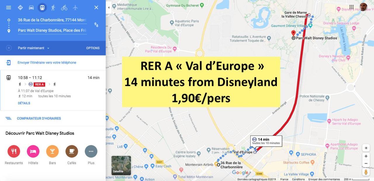 Studio Disneyland Paris Montévrain Exteriör bild